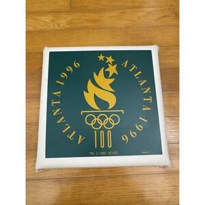 Atlanta 1996 Olympics Seat Cushion For‎ Bleachers Original See Pictures Vintage